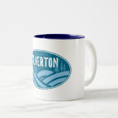 Silverton Colorado Außenbereich Zweifarbige Tasse (VorderseiteRechts)