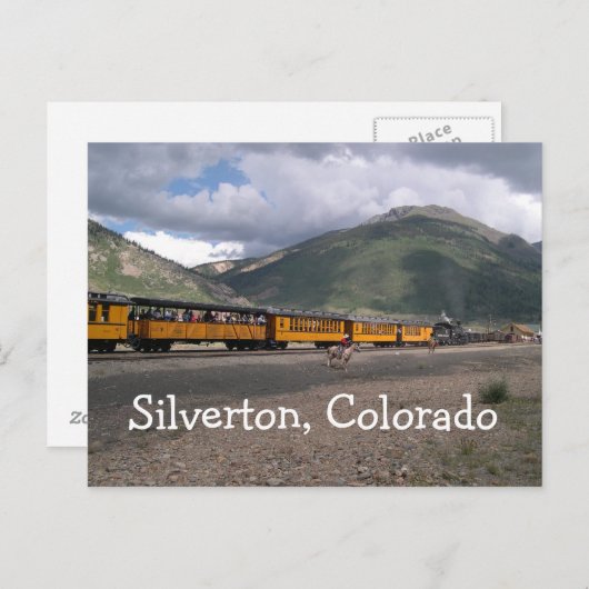 Silverton, Colorado Postcard Postkarte (Vorne/Hinten)