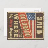 Silverton Colorado Postkarte (Vorne/Hinten)