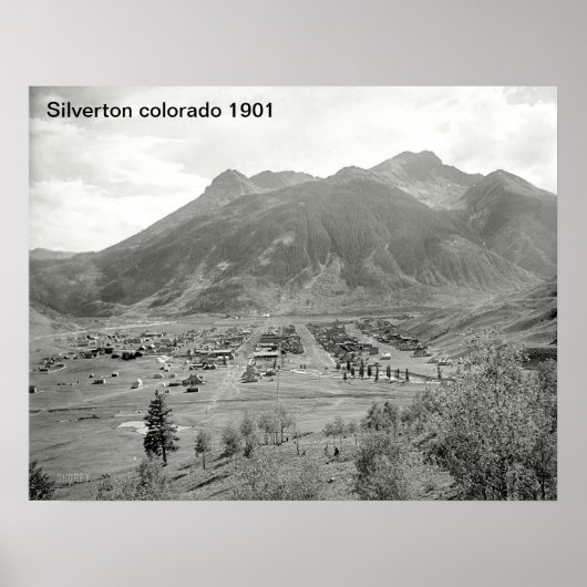 Silverton colorado Print Poster (Vorne)