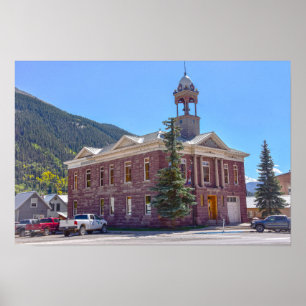 Silverton, Colorado, Rathaus Poster