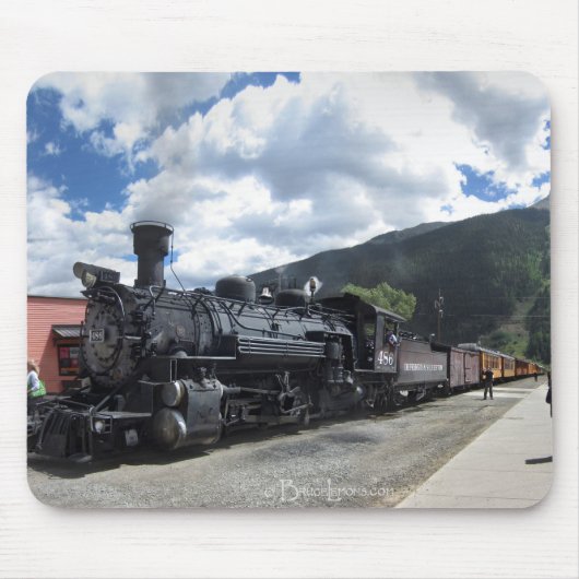 Silverton Colorado Schmalspurbahn Mousepad (Vorne)