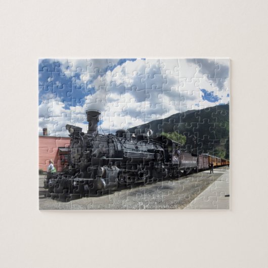 Silverton Colorado Schmalspurbahn Puzzle (Horizontal)