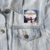 Silverton Colorado Skiposter Button (Beispiel)