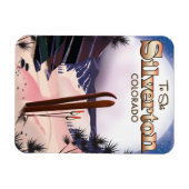 Silverton Colorado Skiposter Magnet (Horizontal)