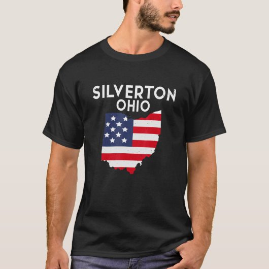 Silverton Ohio USA Staat America Travel Ohioan T-Shirt (Vorderseite)