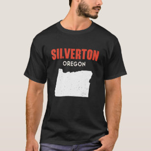 Silverton Oregon USA Staat America Travel Oregonia T-Shirt