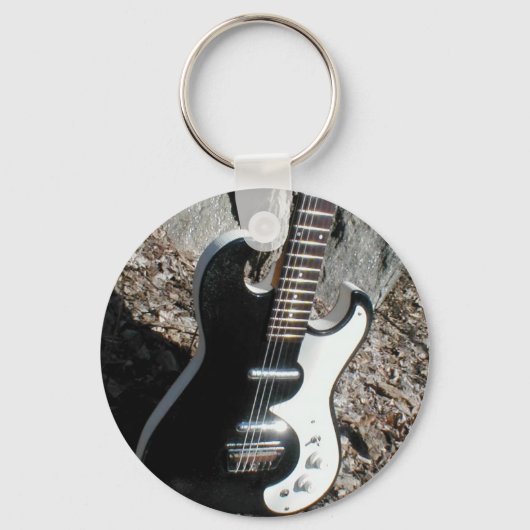 Silvertone 1449 Seltene Gitarre Schlüsselanhänger (Vorderseite)
