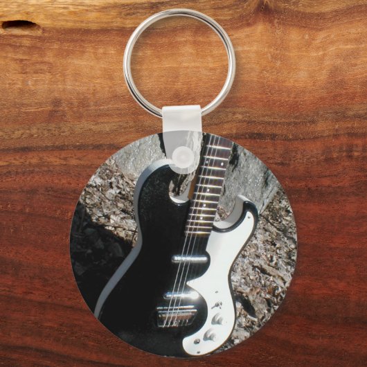 Silvertone 1449 Seltene Gitarre Schlüsselanhänger (Vorderseite)