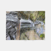 Silvervale Falls Serenity Fleecedecke (Vorderseite (Horizontal))