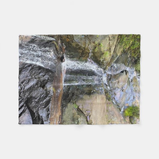 Silvervale Falls Serenity Fleecedecke (Vorderseite (Horizontal))