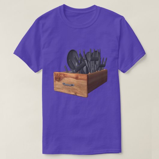 Silverware Drawer T-shirt (Design vorne)