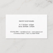 Silverware-Logo | Backwaren für Brot Visitenkarte (Rückseite)