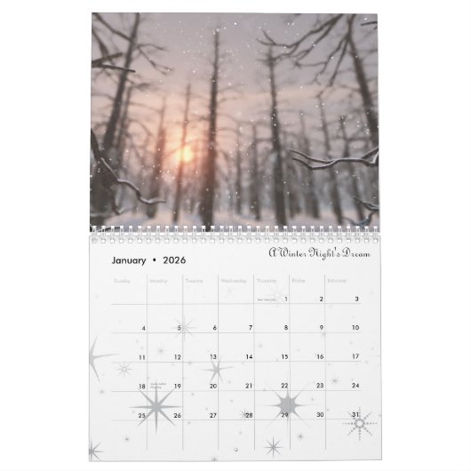 SilverWebForge Kalender 2018 (Jan 2026)
