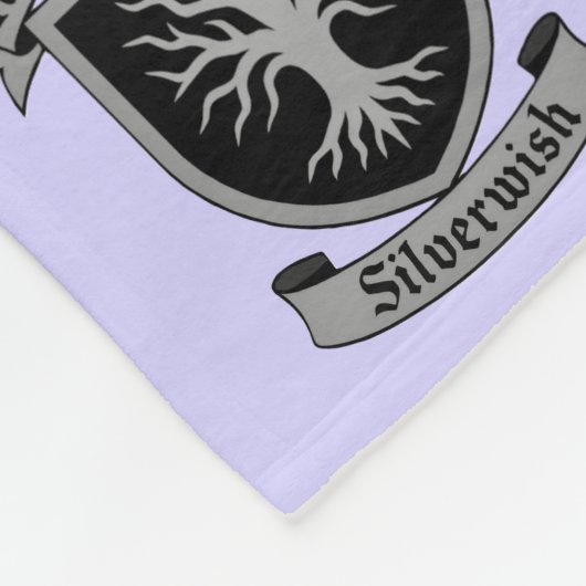 SilverWish wirft Deckendesign #1 Fleecedecke (Ecke)