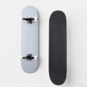 Silvery Blue Background, Skulpturen, Perlen Skateboard (Vorderseite)
