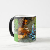 Silvery Blue Dart Frog CB Verwandlungstasse (Vorderseite Links)
