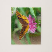 Silvery Checkerspot Butterfly Jigsaw Puzzle (Vertikal)
