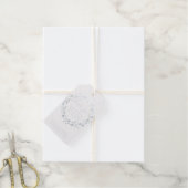 Silvery Green Eucalyptus Wedding Geschenkanhänger (Mit Schnur)