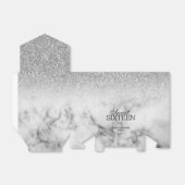 Silvery Imitats Glitzer/Marmor Süß 16 Geschenkschachtel (Ungefaltet)
