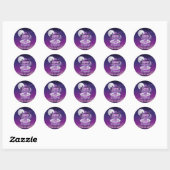 Silvery Moon Bids Sweet Dreams / Stickers (Blatt)