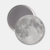 Silvery Moon Magnet (Vorderseite/Rückseite)