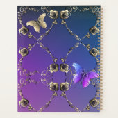 Silvery-Rose mit/Name Planer (Rückseite)