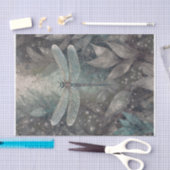 Silvery Sparkle, Mitternachtsklingelblume Seidenpapier (Handwerk)