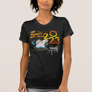 Silvester 2023 Party Family Group Friend T-Shirt