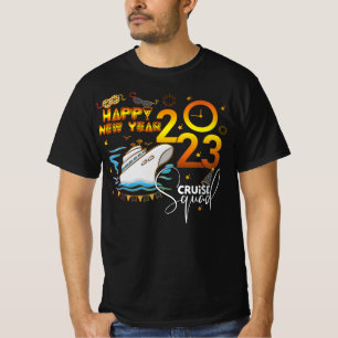 Silvester 2023 Party Family Group Friend T-Shirt