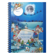 Silvester 2023 Wintercard-Notebook