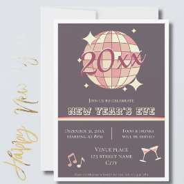 Silvester 2025 Abendessen Party Einladung