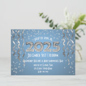 Silvester 2025 in Diamanten Einladung (Stehend Vorderseite)