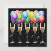 Silvester/Besondere Anlass Party - SRF Einladung (Vorderseite)