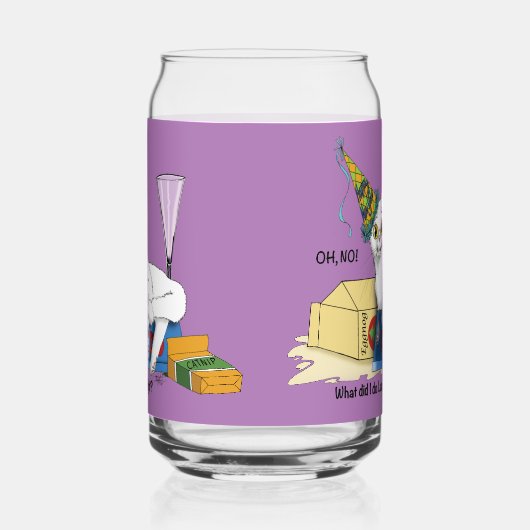 Silvester Cat Dosenglas (Links)