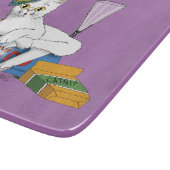 Silvester Cat Faunny Schneidebrett (Ecke)