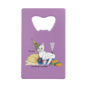 Silvester Cat Funny Geldbeutel Flaschenöffner (Rückseite)