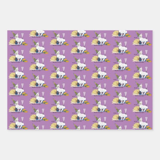 Silvester Cat Funny Geschenkpapier Set (Vorderseite)