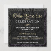 Silvester Cocktailparty Einladung (Vorderseite)