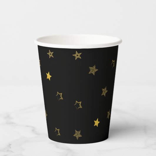 Silvester Countdown zum ersten Geburtstag Pappbecher (Rückseite)