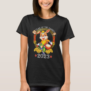 Silvester des Hasen Chinesisches Neujahrsfest T-Shirt