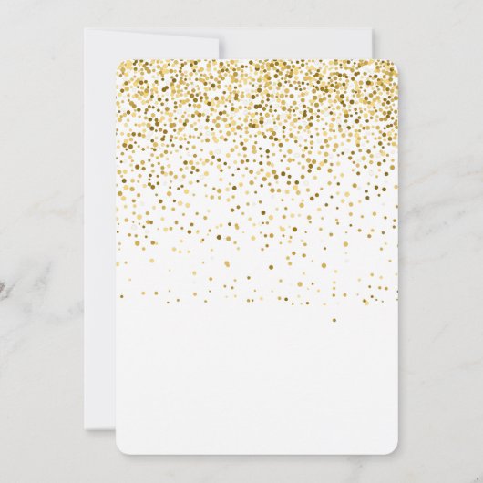 Silvester Drinks Party Einladung (Rückseite)