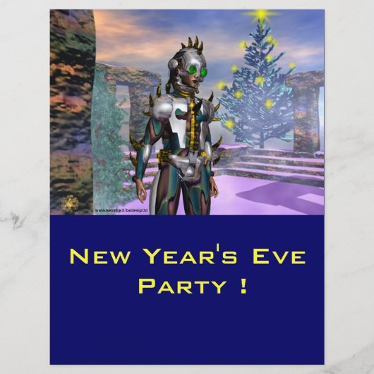 SILVESTER EINER CYBORG FLYER (Vorne)