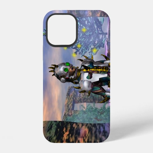 SILVESTER EINER CYBORG iPhone HÜLLE (Rückseite)