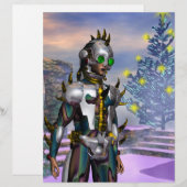 Silvester eines Cyborgs (Vorne/Hinten)