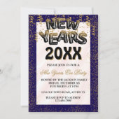 Silvester Einladung (Vorderseite)