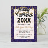 Silvester Einladung (Stehend Vorderseite)