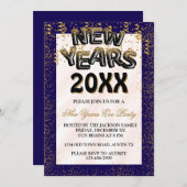 Silvester Einladung (Vorne/Hinten)