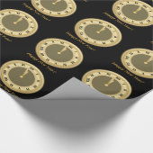 Silvester-Feiertagsverpackungspapier Geschenkpapier (Ecke)
