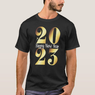 Silvester Feuerwerk NYE Feierlichkeiten Glück Neu T-Shirt